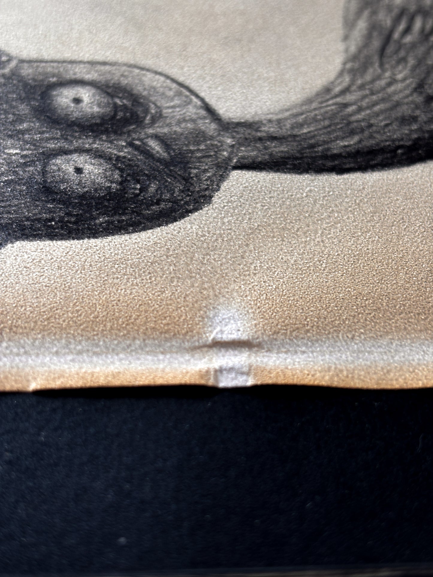 "Hornichick" — Framed Original Illustration