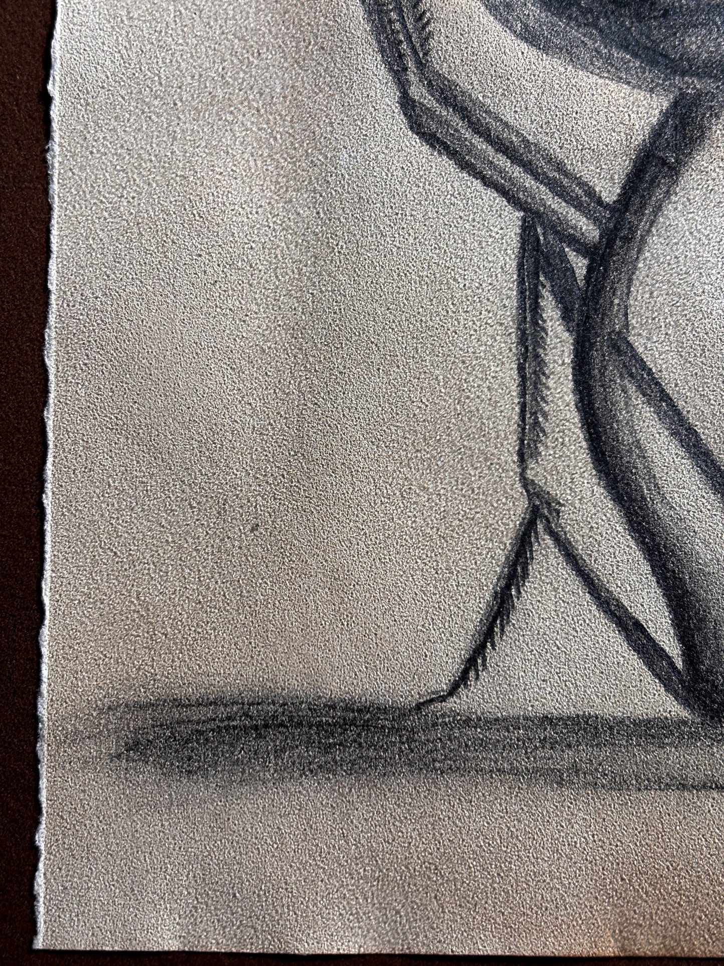 "Sticktoad" — Framed Original Illustration
