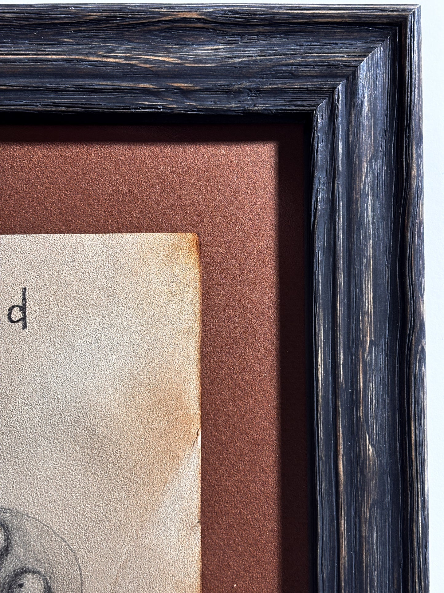 "Sticktoad" — Framed Original Illustration