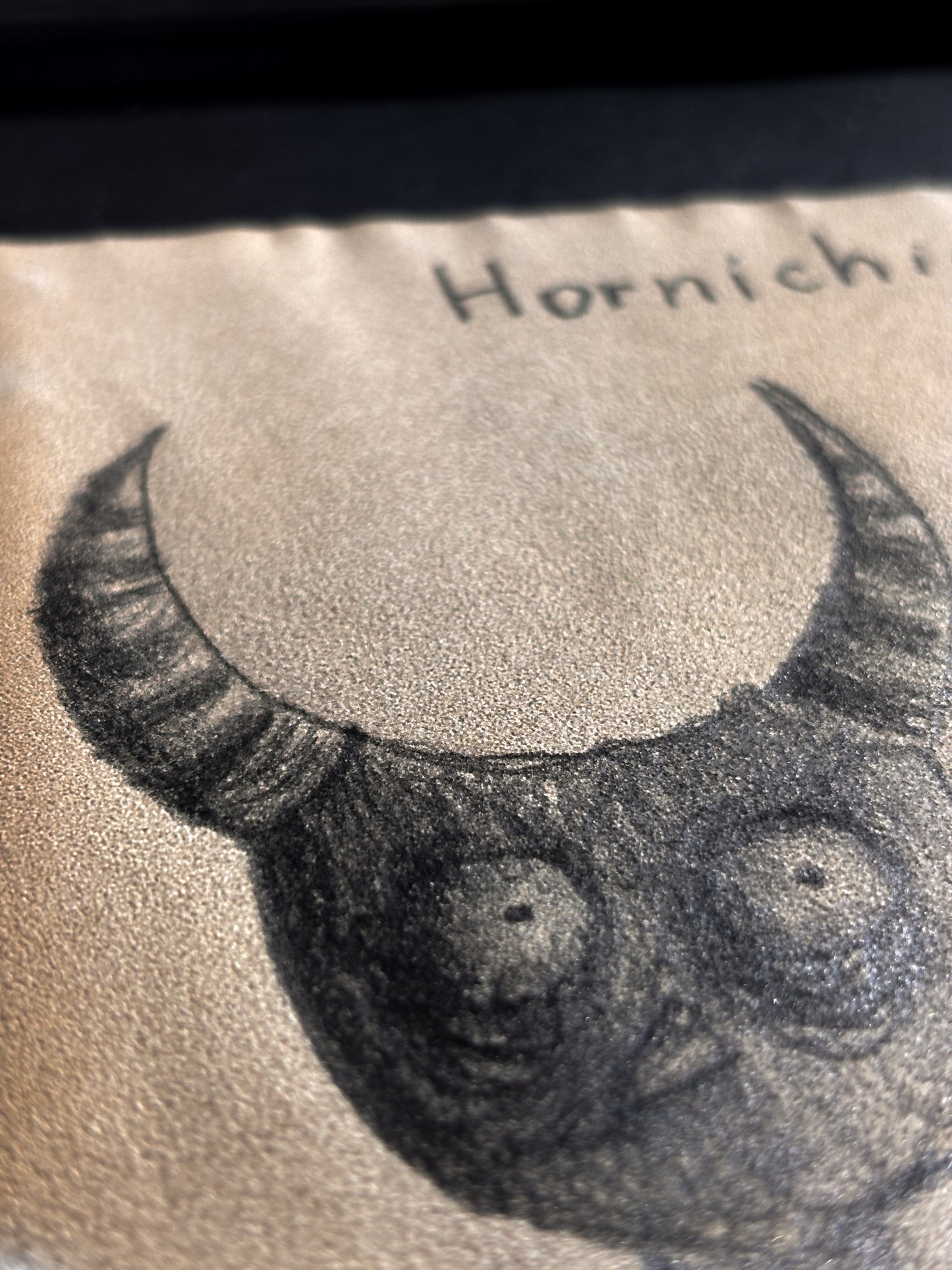 "Hornichick" — Framed Original Illustration
