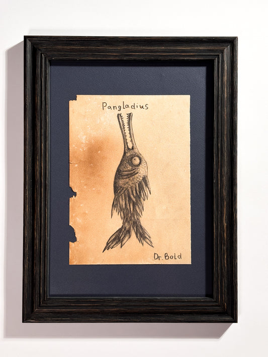 "Pangladius" — Framed Original Illustration