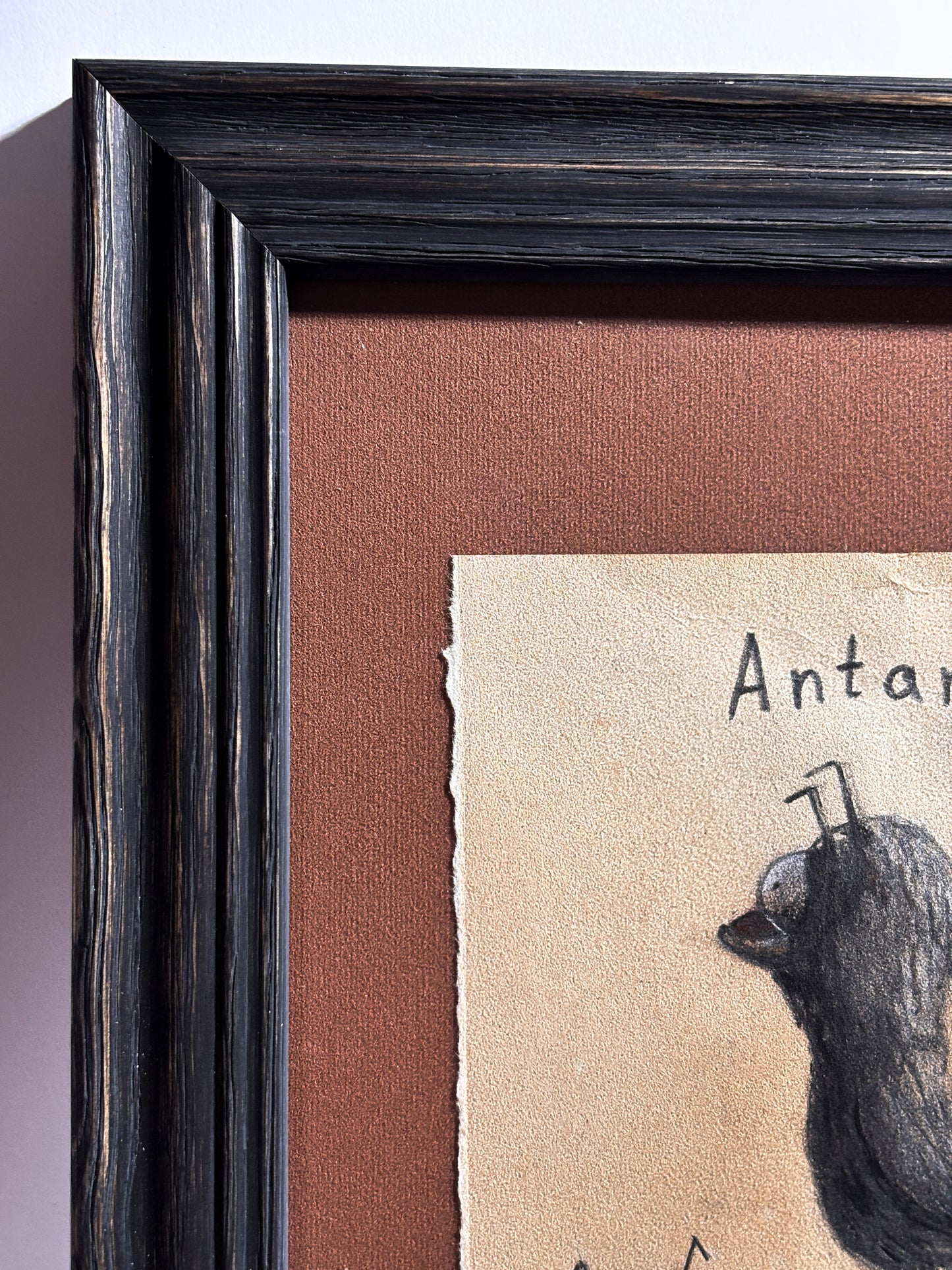 "Antaroo" — Framed Original Illustration