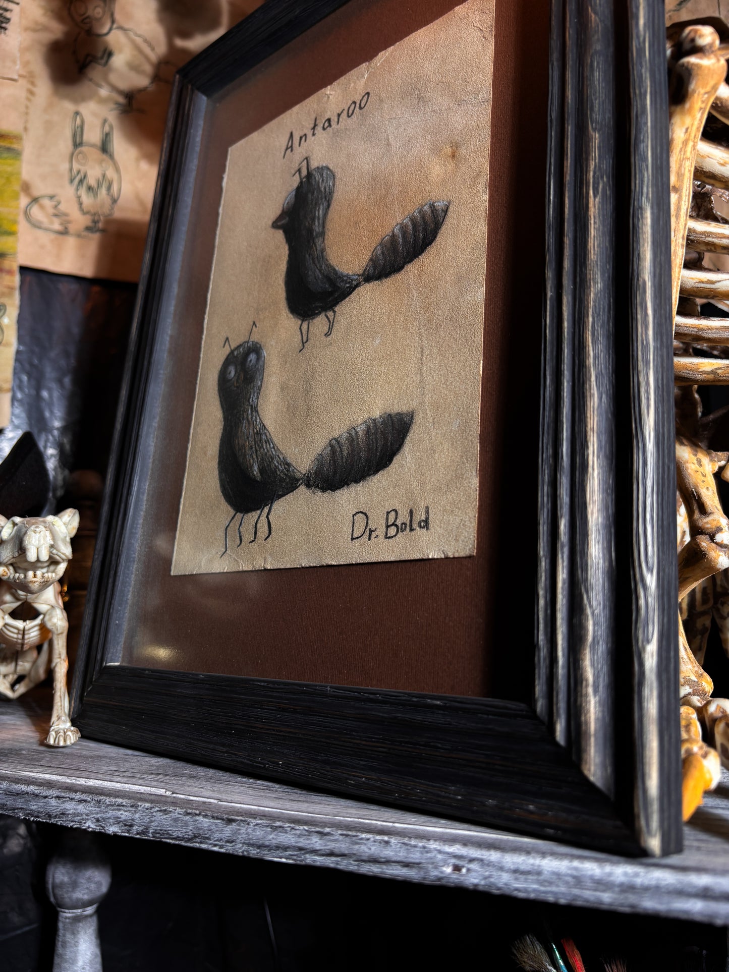 "Antaroo" — Framed Original Illustration